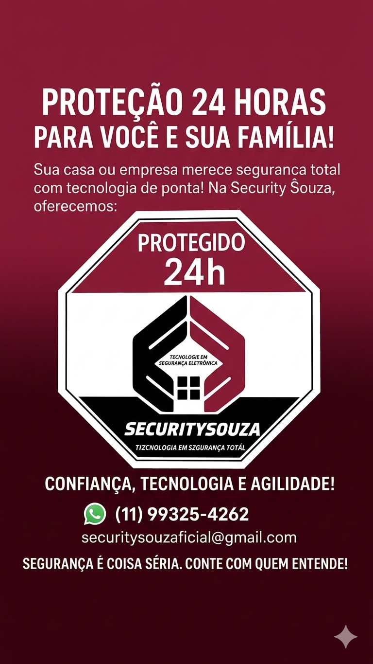 Securyt Souza — Proteção 24 horas